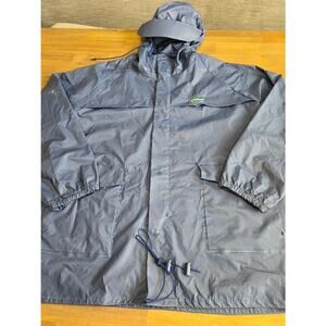 Florida Gators Vintage Raincoat - RAINFAIR Protective gear Embroidered Zipped XL